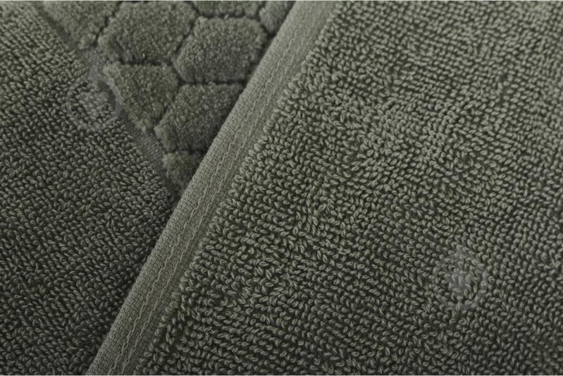 Рушник махровий VELOUR CELLS 50x90 см зелений La Nuit - фото 3