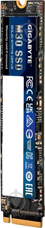 SSD-накопичувач Gigabyte 512GB M.2 PCI Express 3.0 x4 3D TLC NAND (GP-GM30512G-G) - фото 4