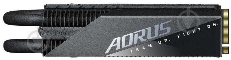 SSD-накопитель Gigabyte AORUS Gen4 7000s Prem. SSD 2TB 2000GB M.2 PCI Express 4.0 x4 3D TLC (GP-AG70S2TB-P) - фото 4