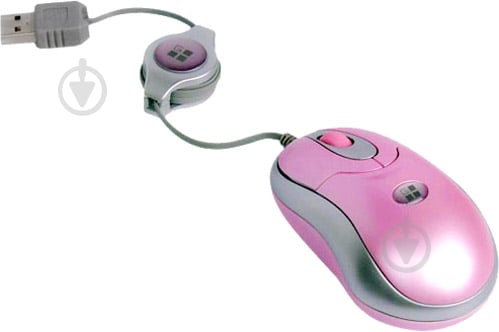 Мышь G-Cube GOP-20P pink/silver - фото 1