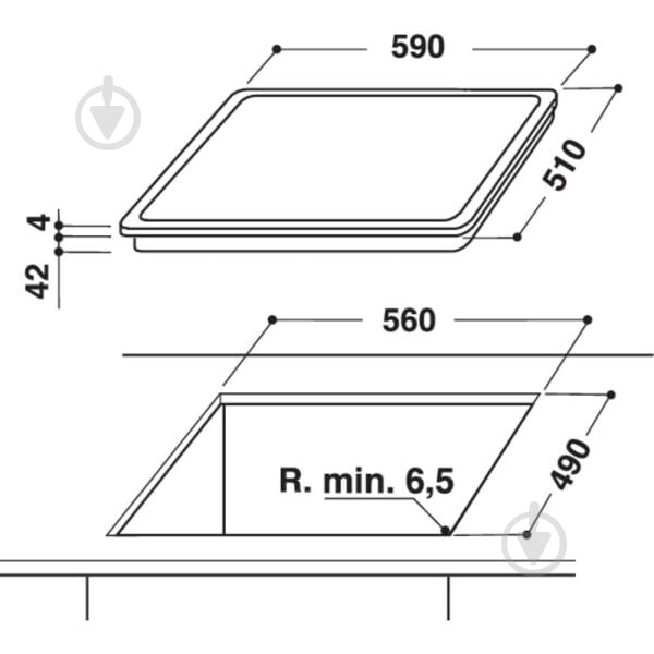 Варильна поверхня електрична Whirlpool AKT8900BA - фото 2