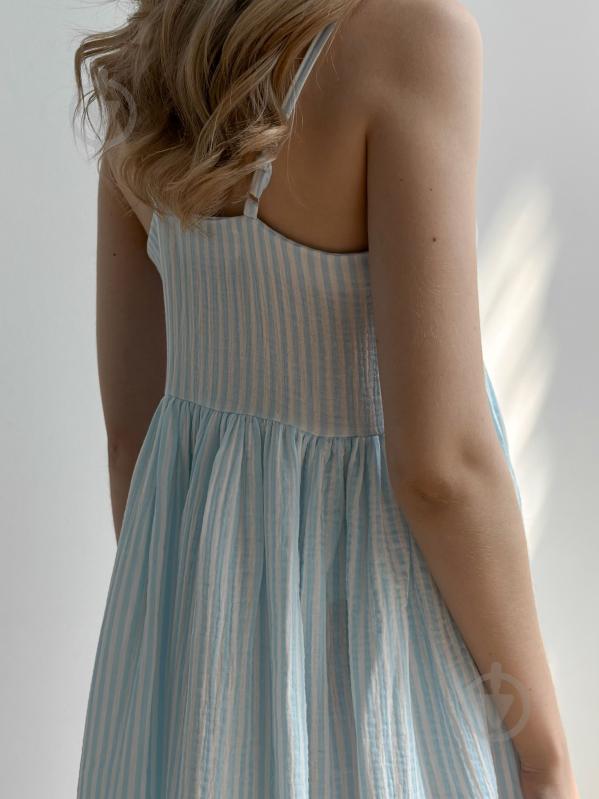 Сарафан MISO р. S бело-голубой - фото 3