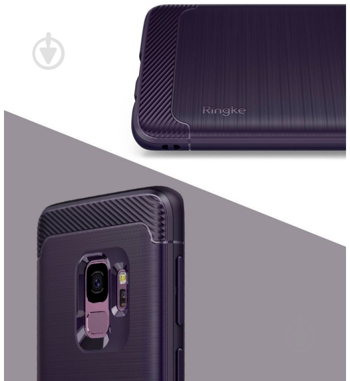 Чохол Ringke Onyx для Samsung Galaxy S9 Plum Violet (RCS4418) - фото 4