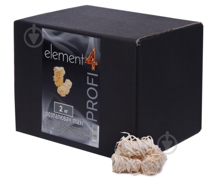 Разжигатель из древесной шерсти Element4 Profi 2 кг - фото 1