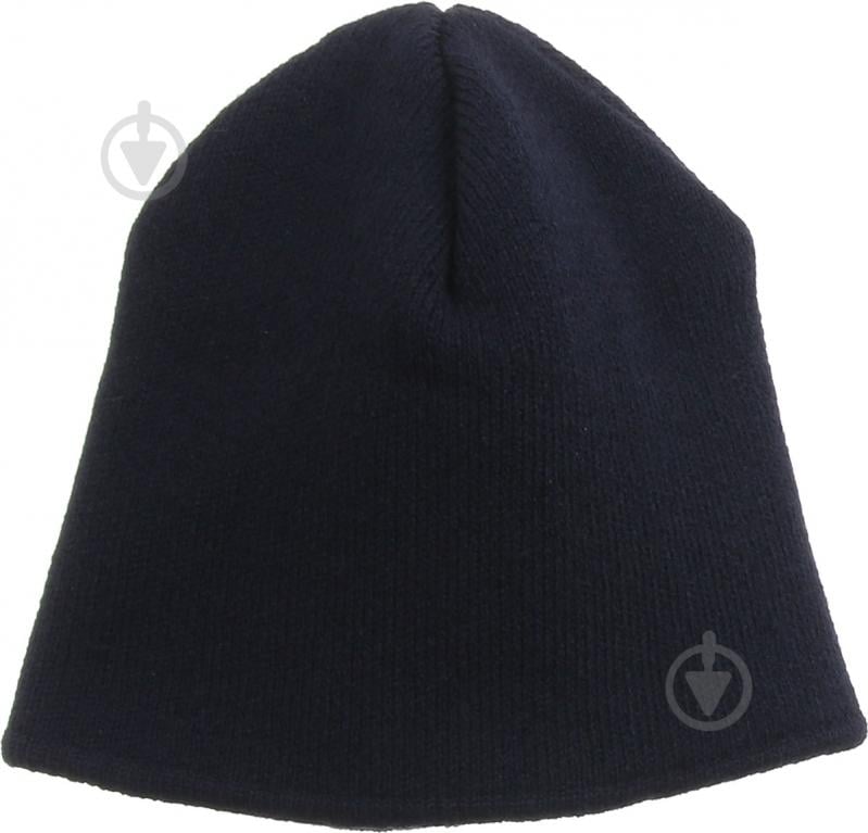 Шапка акрилова темно-синий - фото 1