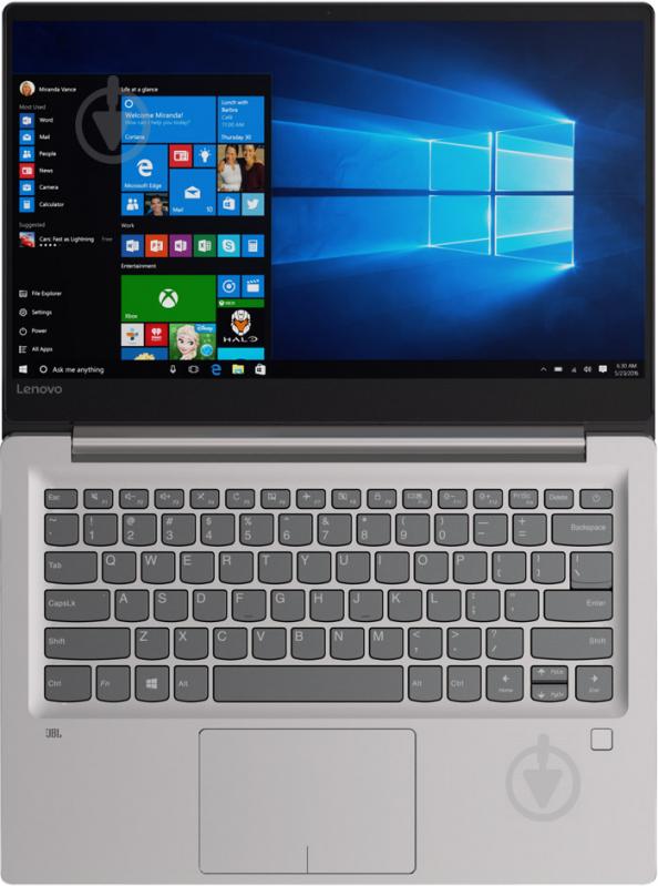 Ноутбук Lenovo IdeaPad 720S-14IKB 14" (81BD004URA) silver - фото 5