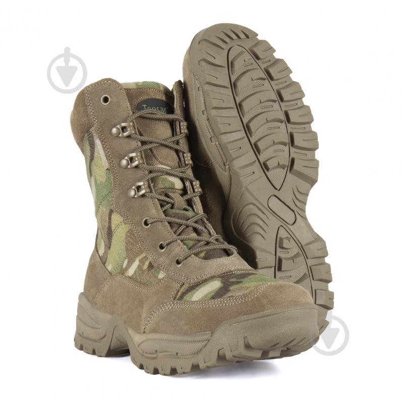 Ботинки тактические Sturm Mil-Tec TACTICAL BOOT M.YKK® ZIPPER р.44 12822141 multicam - фото 4