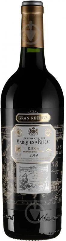 Вино Marques de Riscal Marques de Riscal Gran Reserva 2019 0,75 л - фото 1 Вино Marques de Riscal Marques de Riscal Gran Reserva 2019 0,75 л - фото 1