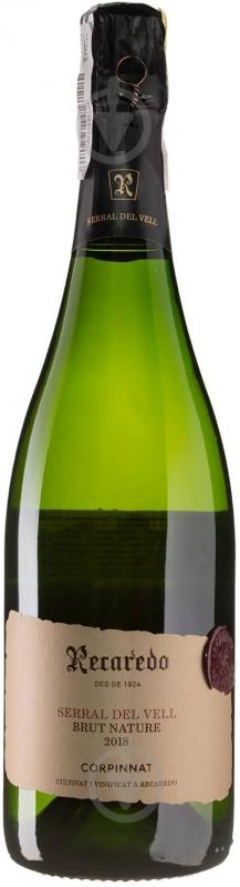 Вино игристое Serral del Vell Brut Nature 2018 0,75 л - фото 1