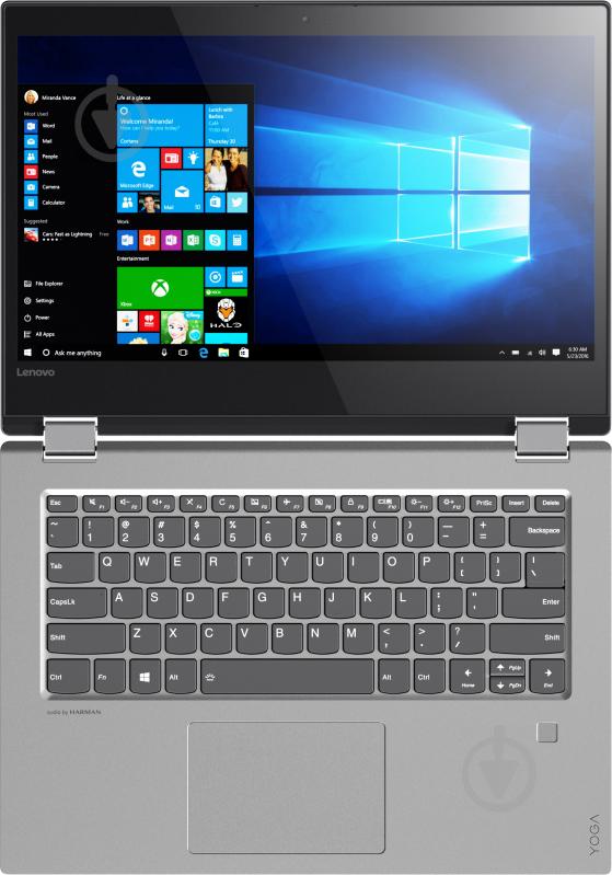 Ноутбук Lenovo Yoga 520-14IKBR 14" (81C800D1RA) mineral grey - фото 6