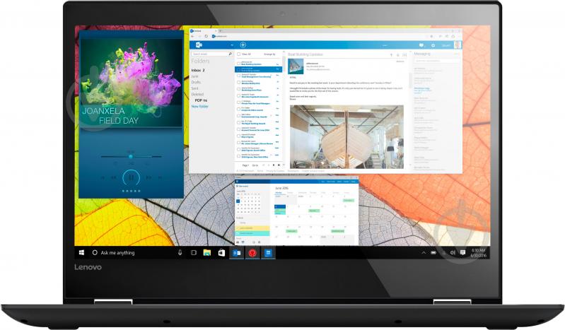Ноутбук Lenovo Yoga 520-14IKBR 14" (81C800CTRA) onyx black - фото 1