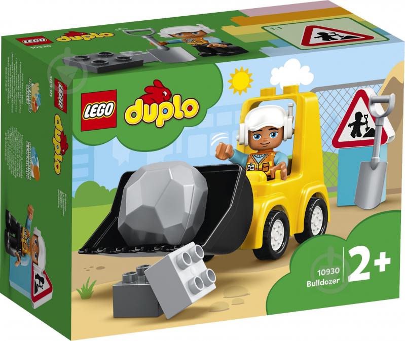 Конструктор LEGO DUPLO Бульдозер 10930 - фото 12