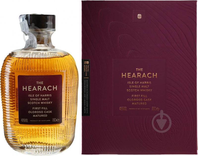Виски Isle of Harris The Hearach First Fill Oloroso Cask Matured 0,7 л - фото 1 Виски Isle of Harris The Hearach First Fill Oloroso Cask Matured 0,7 л - фото 1