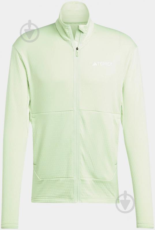 Джемпер Adidas MT LT FL FZ JA IQ3741 р.2XL зеленый - фото 6