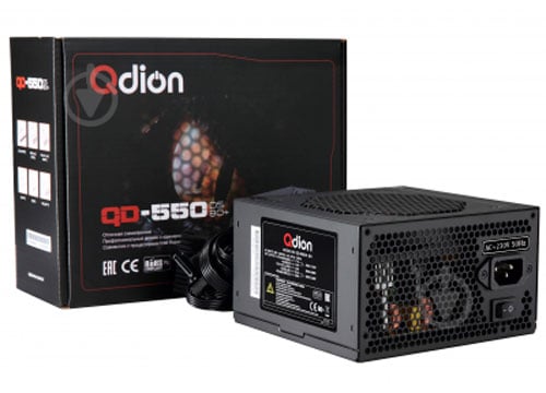 Блок живлення Qdion QD-550DS 80+ 550 Вт - фото 3