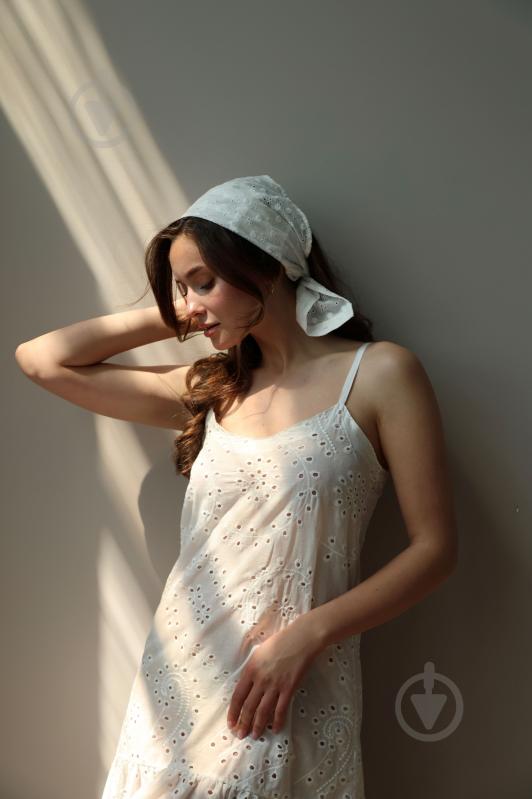 Сарафан MISO веточка р. M белый молочный - фото 2 Сарафан MISO веточка р. M белый молочный - фото 2