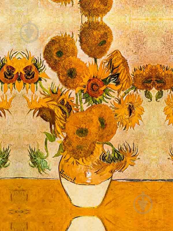 Репродукция SunFlowers Vincent Van GogH 60x80 см RozenfeldArt - фото 1