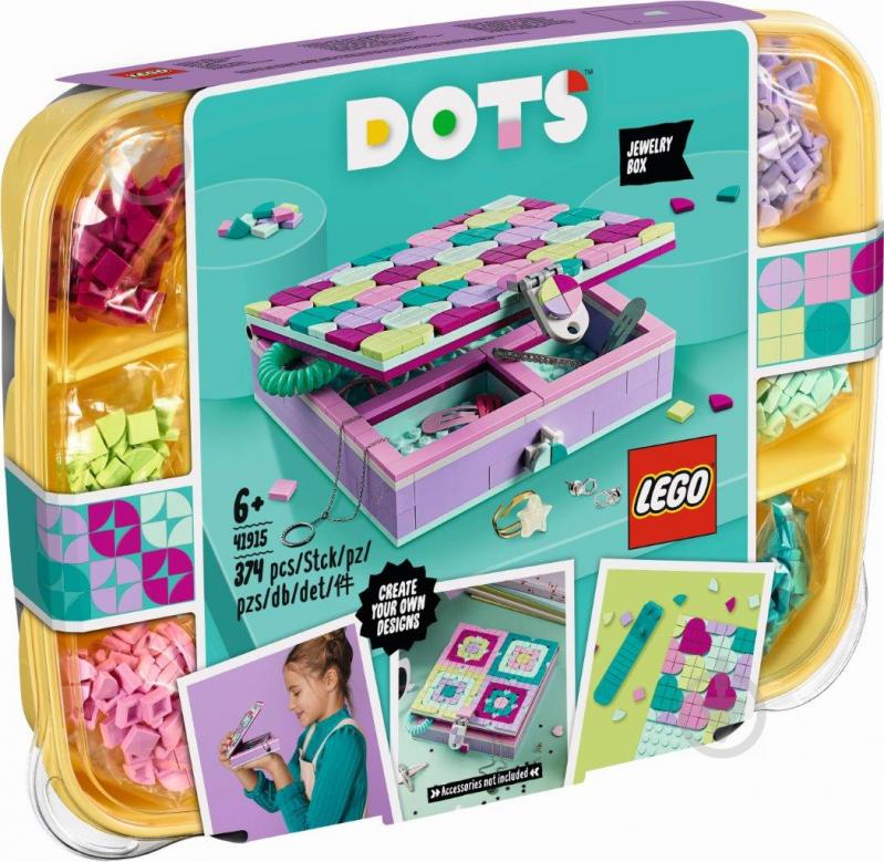 Конструктор LEGO Dots Шкатулка 41915 - фото 10