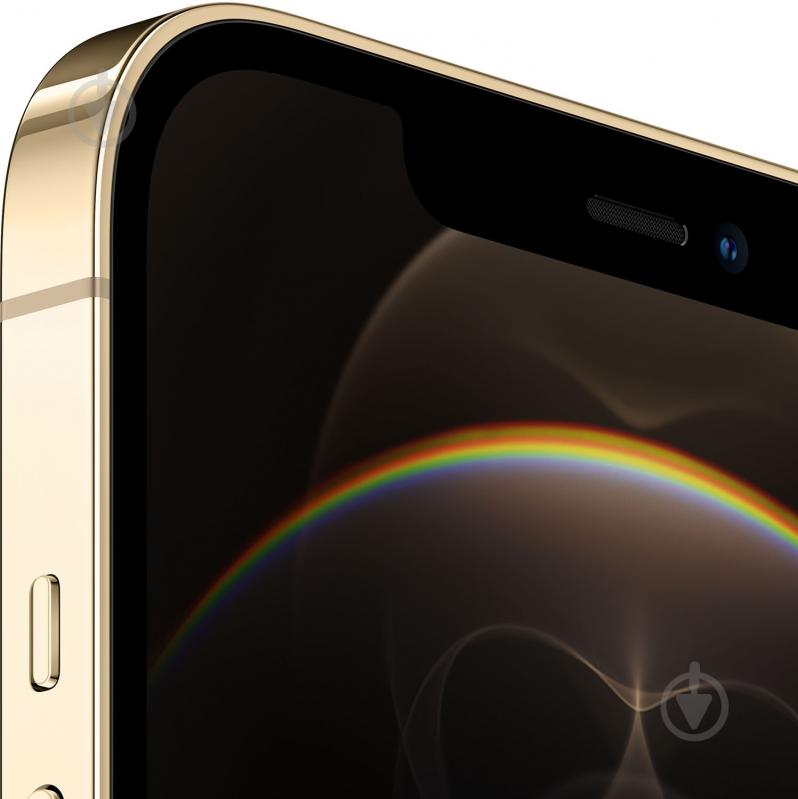 Смартфон Apple iPhone 12 Pro Max 256GB gold (MGDE3FS/A) - фото 3 Смартфон Apple iPhone 12 Pro Max 256GB gold (MGDE3FS/A) - фото 3