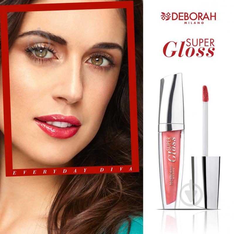 Блеск для губ DEBORAH SUPER GLOSS 07 Brick Red 4,5 г - фото 3