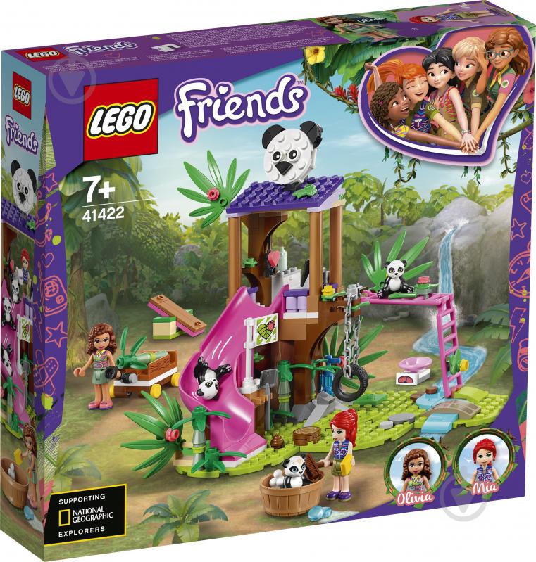 Конструктор LEGO Friends Будиночок панди на дереві в джунглях 41422 - фото 3