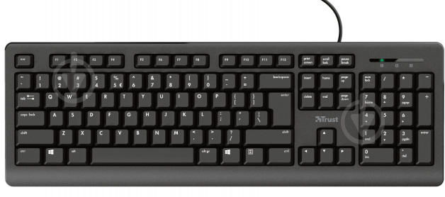 Клавиатура Trust (24147) Primo Keyboard black - фото 1