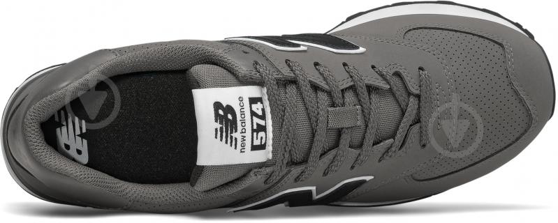 Кроссовки мужские New Balance ML574EWE р.40,5 темно-серые - фото 3