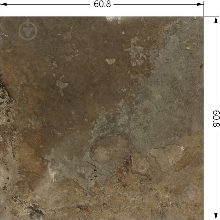 Плитка EcoCeramic HEKLA MAGMA 60,8х60,8 - фото 2