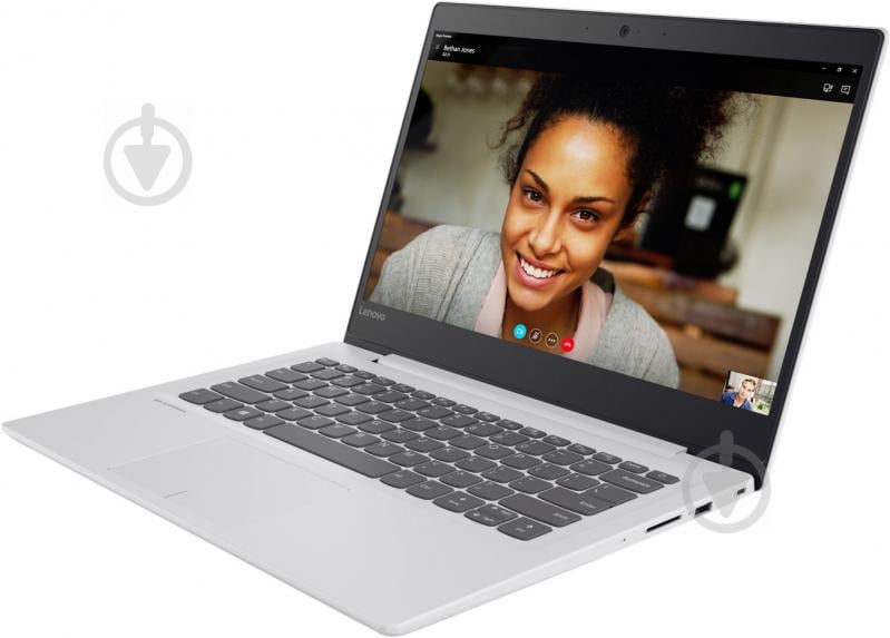 Ноутбук Lenovo IdeaPad 320S-14IKB 14" (81BN006MRA) snow white - фото 4