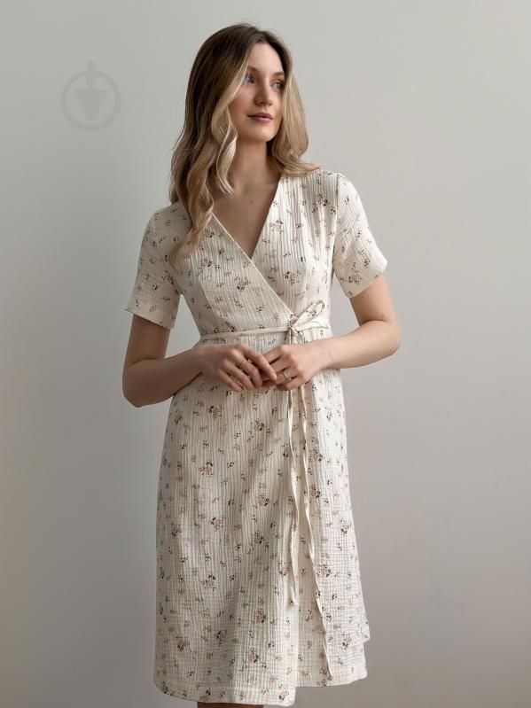 Платье MISO 15280 р.L молочный - фото 1