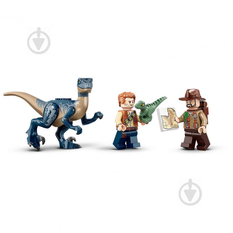 Конструктор LEGO Jurassic World Велоцираптор: спасение на биплане 75942 - фото 7