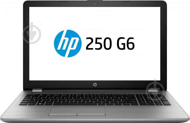 Ноутбук HP 250 G6 15,6" (2EV91ES) silver - фото 1