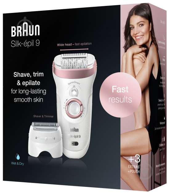 Эпилятор Braun Silk epil 9 SES 9/720 - фото 3