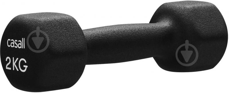 Гантель Casall CLASSIC DUMBBELL 2KG 54836-904 CLASSIC DUMBBELL 2 кг чорний - фото 1