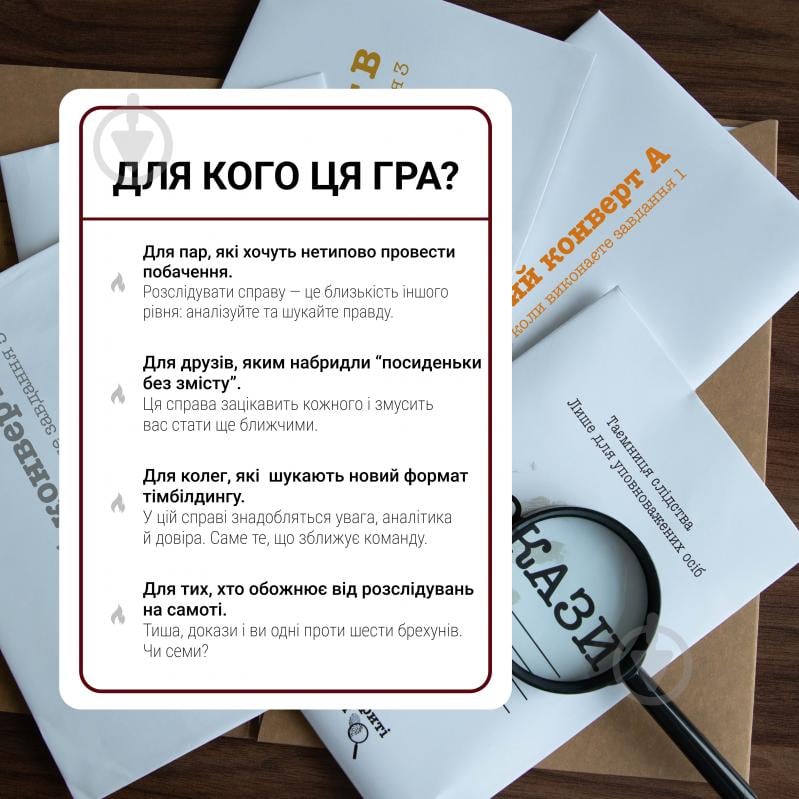 Игра настольная Memo Games Нераскрытые дела №4 0039 - фото 3