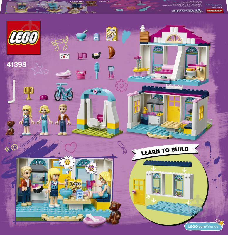 Конструктор LEGO Friends 4+ Дом Стефани 41398 - фото 9