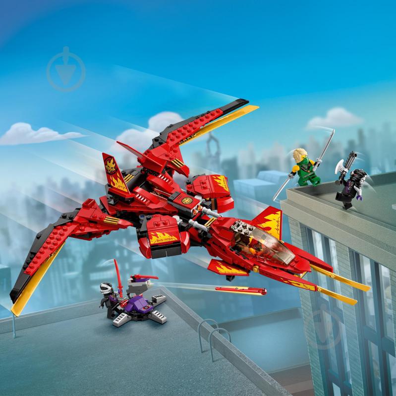 Конструктор LEGO Ninjago Истребитель Кая 71704 - фото 7