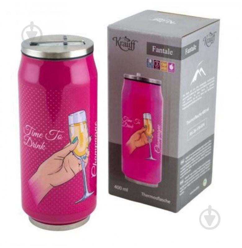 Термобанка Krauff Сhampagne 400 мл 26-178-074 - фото 5