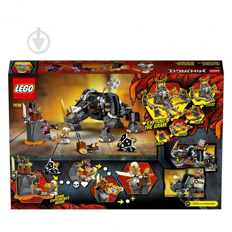 Конструктор LEGO Ninjago Бронированный носорог Зейна 71719 - фото 10