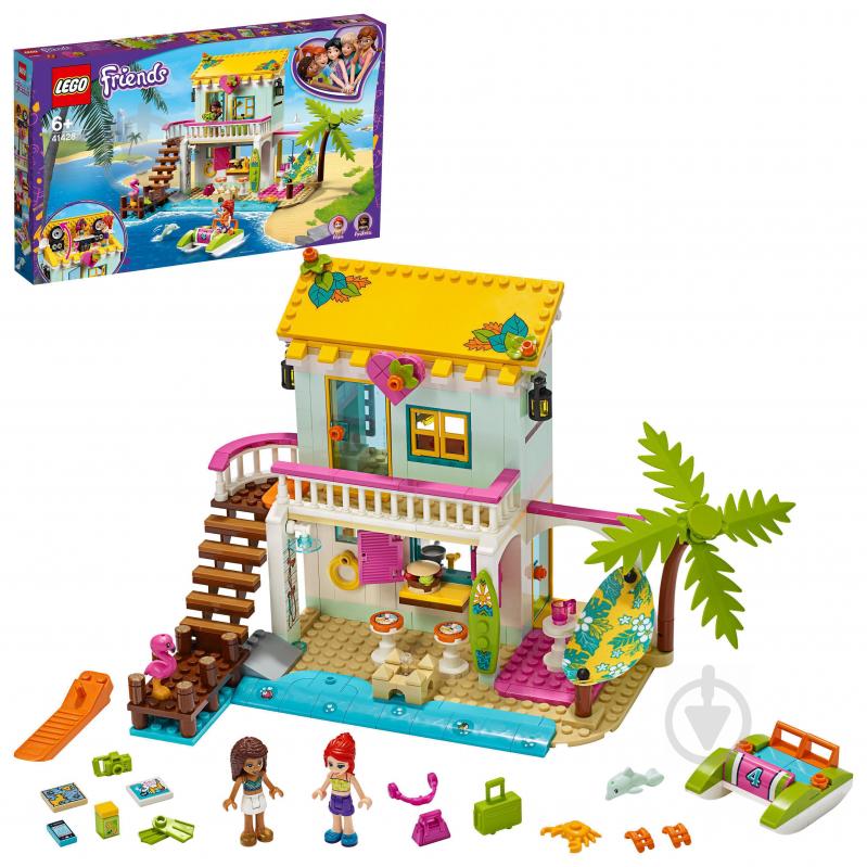 Конструктор LEGO Friends Пляжний будиночок 41428 - фото 13