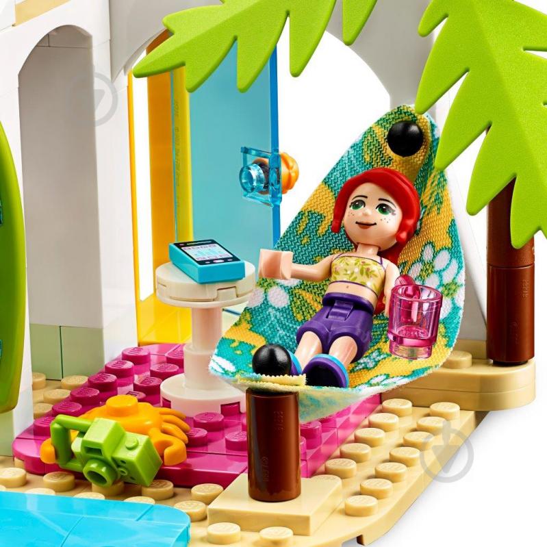 Конструктор LEGO Friends Пляжний будиночок 41428 - фото 7