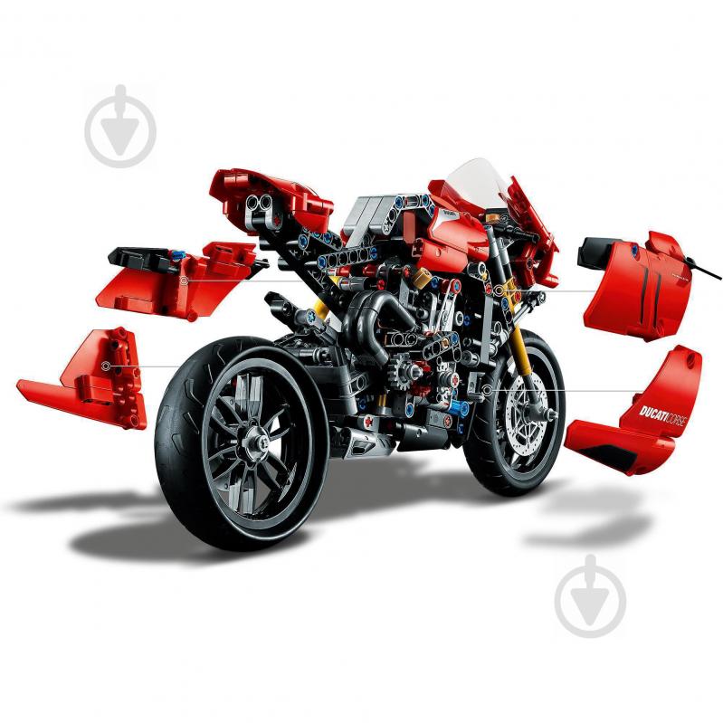 Конструктор LEGO Technic Ducati Panigale V4 R 42107 - фото 5