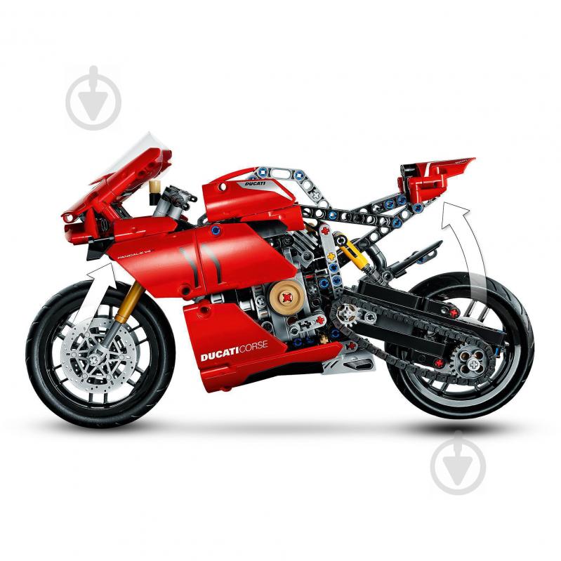 Конструктор LEGO Technic Ducati Panigale V4 R 42107 - фото 6