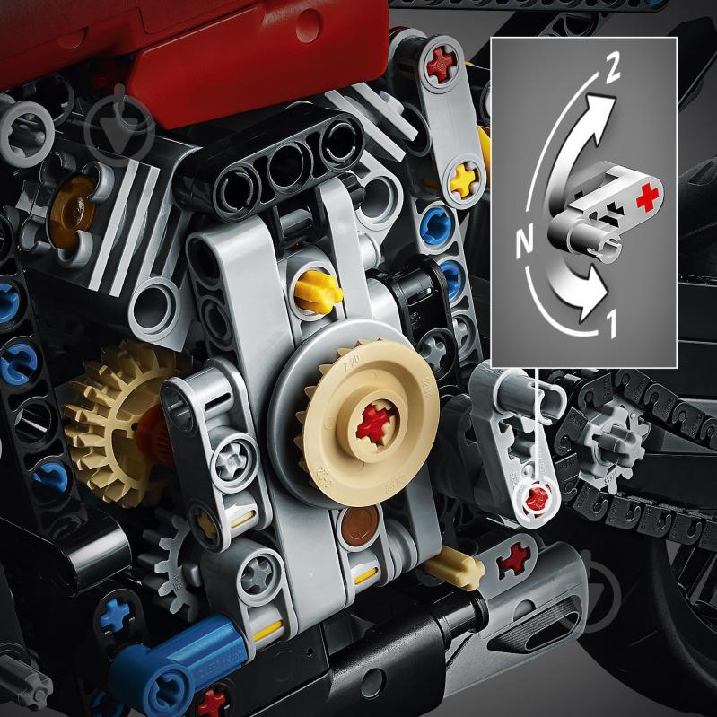 Конструктор LEGO Technic Ducati Panigale V4 R 42107 - фото 8