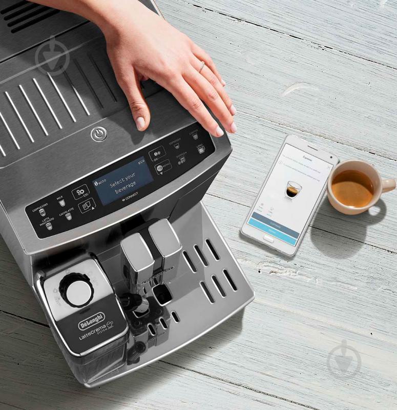 Кофемашина Delonghi PrimaDonna ECAM 510.55 M S Evo - фото 6