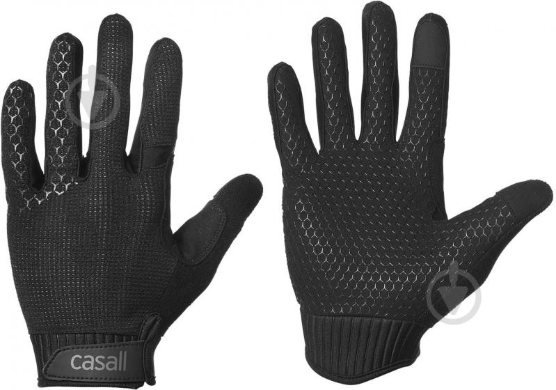 Рукавички для фітнесу Casall Exercise glove Long finger 54606-901 р. M чорний - фото 1