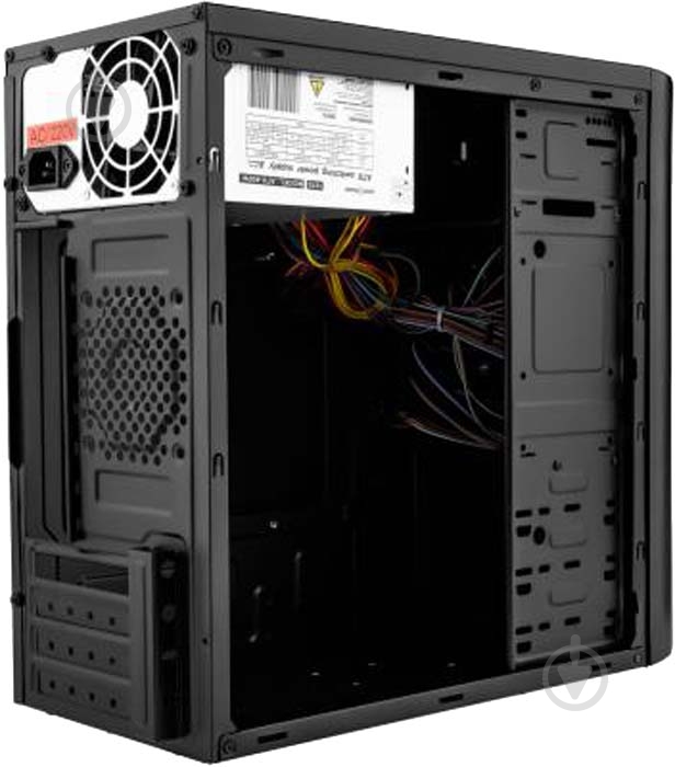 Корпус LogicPower 6103 400W 12cm MATX Black - фото 11