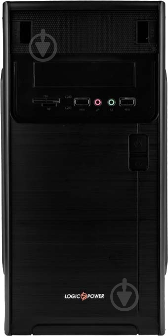 Корпус LogicPower 6103 400W 12cm MATX Black - фото 2