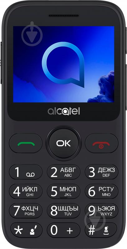 Мобільний телефон Alcatel 2019 Single SIM metal grey 2019G-3AALUA1 - фото 2