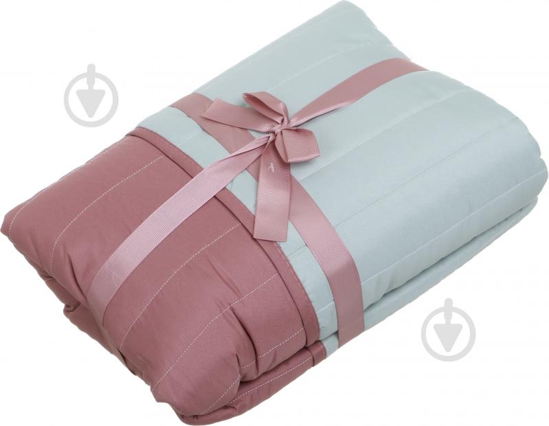 Покривало Білтекc Stripe rose-mentol стьожка 145x215 см UP! (Underprice) м'ятно-рожевий - фото 5